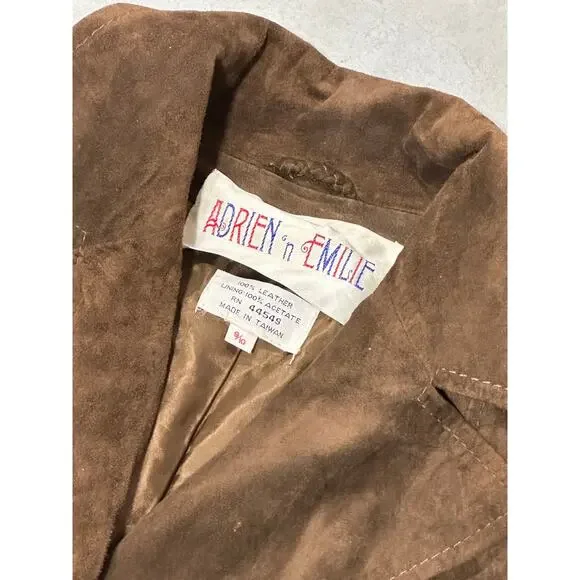 Adrien 'n Emilie Penny Lane style Leather Coat Size 9/10 ~ 260324-WH 1036 - Picture 3 of 8